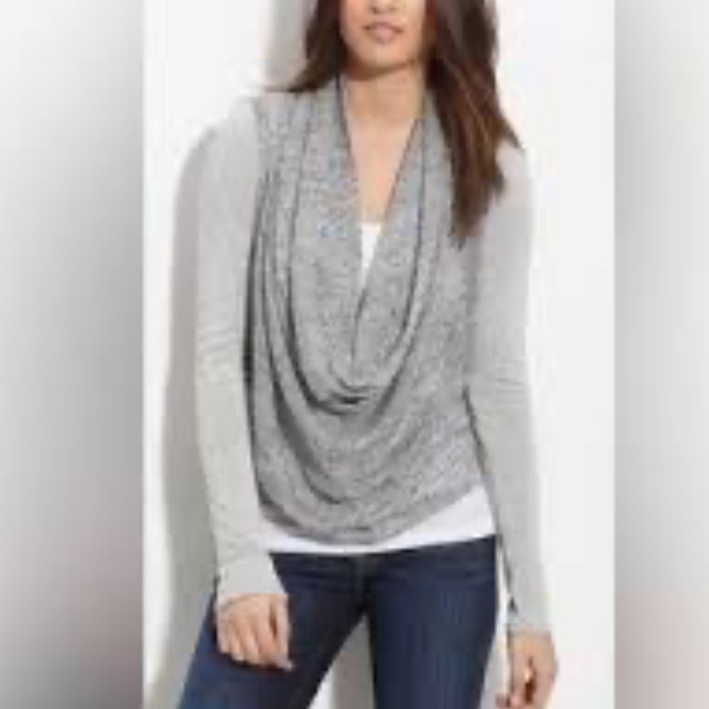 Velvet Cowl Neck Top